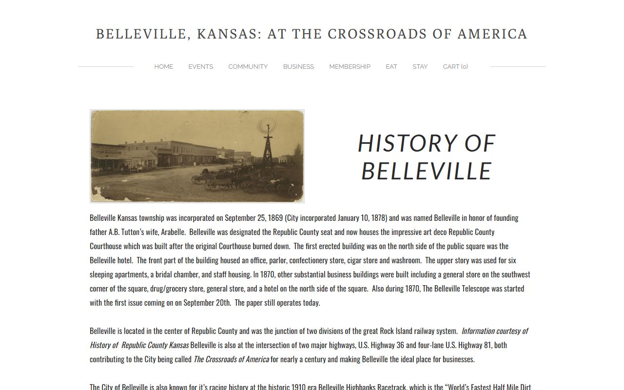 Republic County court records courthouse history source