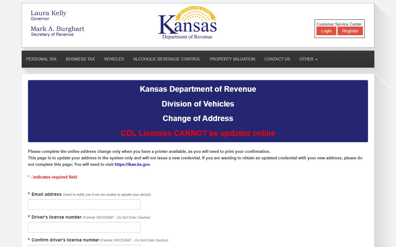 Republic County traffic court records Kansas motor vehicle portal source